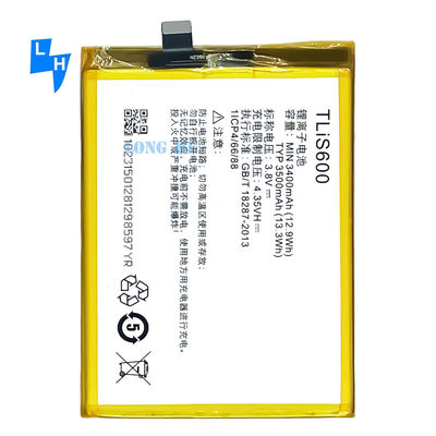 3.85V 3200mAh Batterie für alcatel TLis600 alcatel 7054 3N / 3S M3G Doppel-IC-Schutz wiederaufladbar