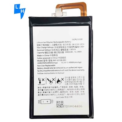 Bestand OEM/ODM/MOQ 500PCS BAT-63108-003 Keyone BBB100 Mobilfunkbatterie für BlackBerry Mercury