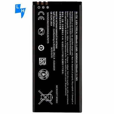 500 PCS MOQ BV-T5E 4,4V 3000mAh wiederaufladbare Batterie für Nok Lumia 950 RM-1106 RM-1104 RM-110
