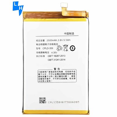 Weiße reale Kapazität E501 Y75 Y76 Y80C Mobilfunkbatterie für Coolpad Modena CPLD-359