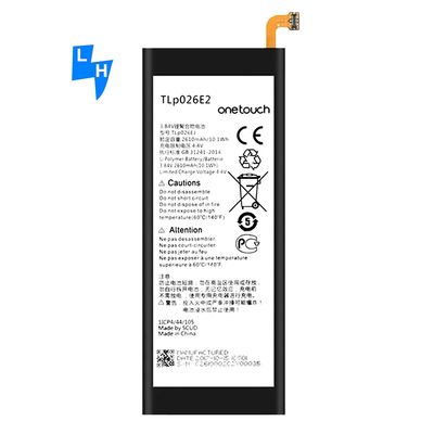 Original TLP026E2 4.4V 2610mAh Batterie für Mobiltelefon DTEK50 Neon STH100-1 STH100-2