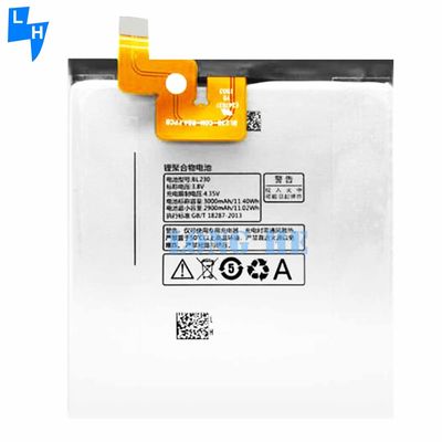 BL230 4,35V 3000mAh Handybatterie für Lenovo Vibe Z2 Z2W Z2T Originalkapazität