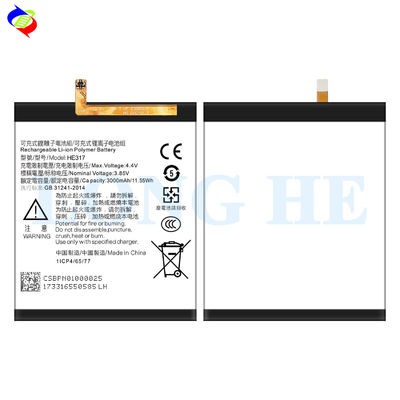 AAA-Batterien kompatibel mit Nokia NK6 N6 TA-1000/1003 HE317 Telefon Top Performance