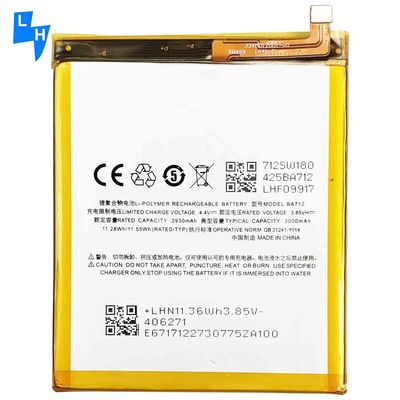 3000mAh BA712 Batterie für MeiZu M6s Meilan S6 Mblu S6 M712Q/M/C M712H und Langlebig