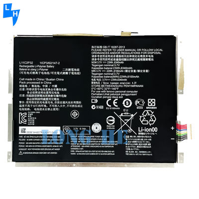 Wiederaufladbare Batterie L11C2P32 für Lenovo IdeaPad S6000 A1000 A3000 Laptop 3,7V 23WH