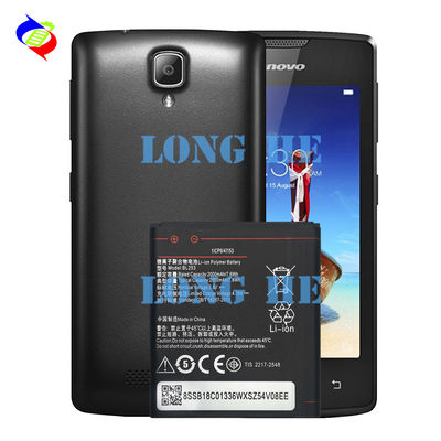 Wieder aufladbare 2000mAh Ersatzbatterie für Lenovo A1000/A2010 BL253 Telefonbatterien