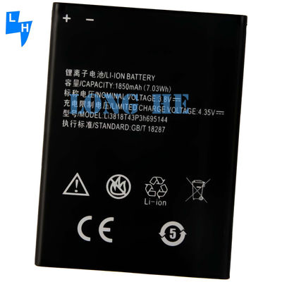 Schwarze Mobiltelefonbatterie Li3818T43p3h695144 für ZTE Blade V830w Kis 3 Max Blade G Lux