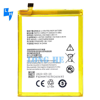 ZTE Blade V8 Lite V0820 Li3925t44p6h765638 Smartphone Batterie mit 2500mAh Kapazität