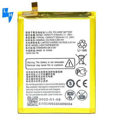 500 Stück OEM/ODM Black Li3931T44P8h806139 Batterie für die ZTE Blade A7 A7 Vita V10 V10 Vita