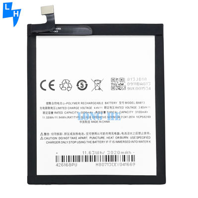 3100mAh Akkus für Meizu V8 Pro OEM BA813 Handy Version Akku