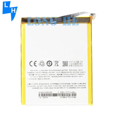 100% kompatibel BA741 Polymer Lithium Batterie für Meizu E2 3400mAh 3.85V Mobiltelefon