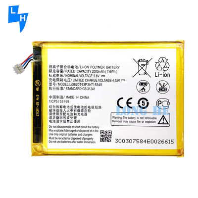 Li3820T43P3h715345 Batterie für ZTE MF910 MF910S MF920 MF971 Grand S Flex Langlebig