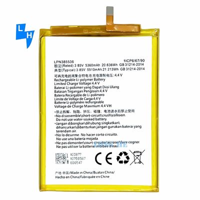 100% kompatibel LPN385536 Mobilfunkbatterie für Hisense King Kong 5 Pro