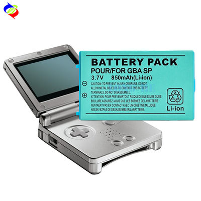 GBA SP 850mAh Mobilbatterie für Nintendo SWITCH Gameboy Erweiterte wiederaufladbare Li-ion
