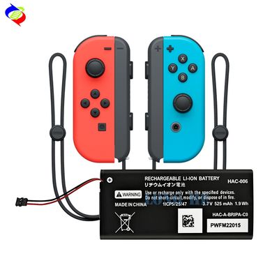 Wiederaufladbare 525mAh Li-Ionen Lithiumbatterie für Nintendo HAC-006 Switch Joy-Con Gamepad
