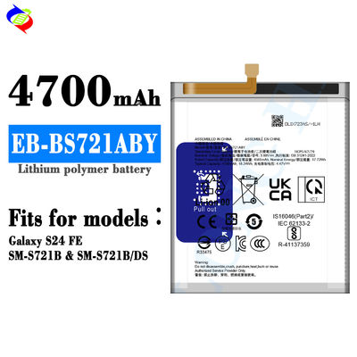 China Hochwertige Batterienherstellung Lithium-Batterie für Mobiltelefone für Samsung Galaxy S24 FE S22 EB-BS721ABY