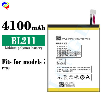4100mAh BL211 Mobilfunkbatterie für Lenovo P780
