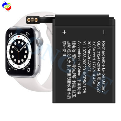 Hochwertige Uhrbatterie A2327 für iWatch Serie 6 44mm 3,85V 303,8mAh Batterie