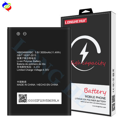 3000mAh HB824666RBC E5573 BBN1 BBK1 E5785 Mobiltelefonbatterie für Huawei Frau E5577 Batterie