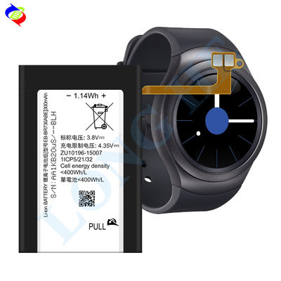 Akku für Samsung Gear S2 3G Version R730 SM-R600 SM-R7320 SM-R7300 SM-R7200 EB-BR730ABE 300mAh